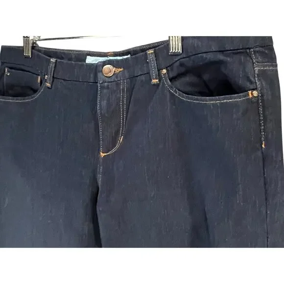 Joes Jeans Womens 32 Mulholland Dark Blue Cigarette Fit‎ Slim Straight Low Rise - Picture 2 of 15